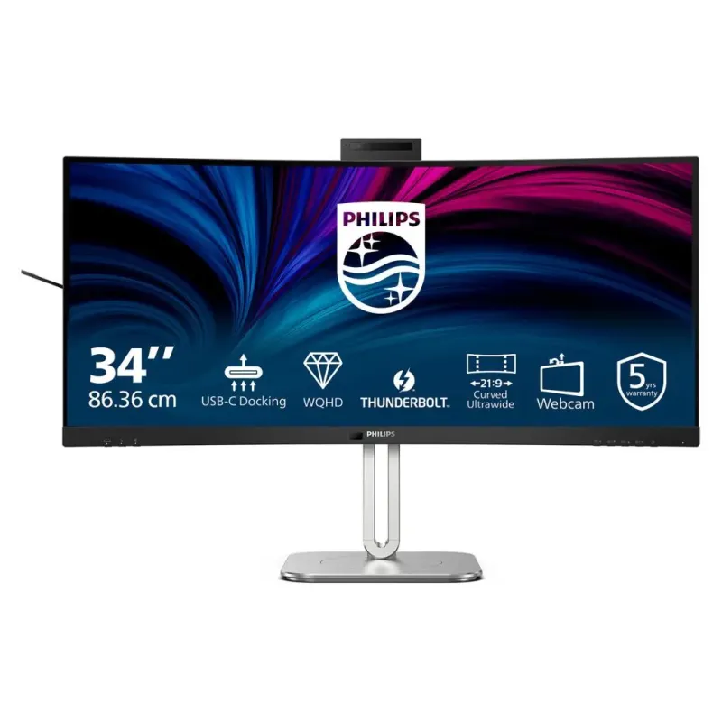 6000 Series - 34inch Curved - UltraWide Quad HD VA LED Monitor - 3440x1440