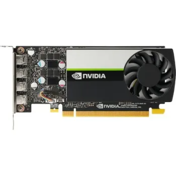 5Z7D8AA NVIDIA T1000 8GB GDDR6 PCIe 3x16 LP/FH Quad 4xMini DP / 896