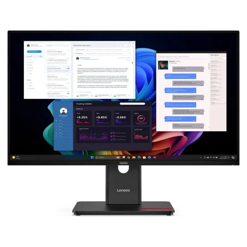 Lenovo ThinkVision T27UD-40 27" LED Monitor, 3840 x 2160 4K