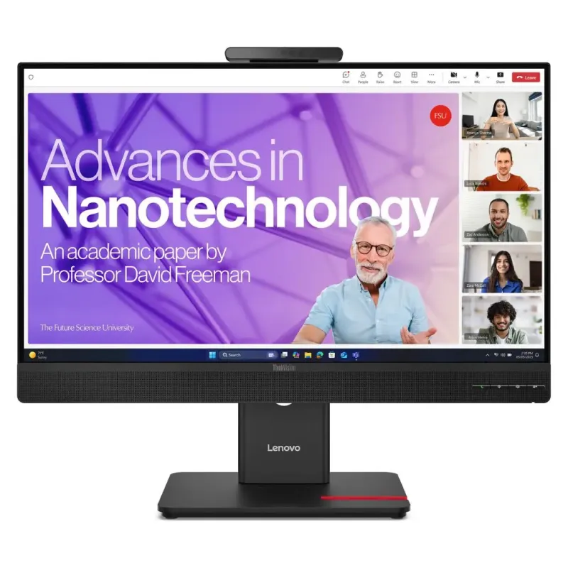 ThinkVision T27QD-4v - 27 Zoll - Quad HD IPS LED Monitor - 2560x1440 Webcam