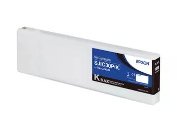 C33S020639 Epson SJIC30P(K) Original Inkjet Cartridge Black, ColorWorks C7500G Printer