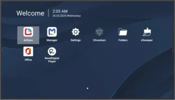 CDE5531-1C ViewBoard LED Grossformatbildschirm 55inch 3840x2160 - 500 nits - Android 14 - 24/7 - USB