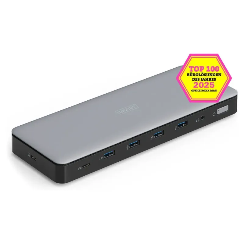USB-C Multiport Dockingstation - 13 Port - 3x HDMI - 2x DP - 4x USB-A