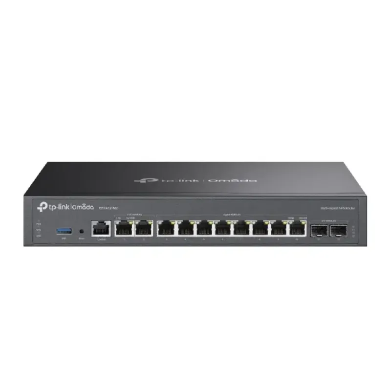 TP-Link Omada Router Switch, 1GbE, 2.5GbE, WAN Ports: 12, Schrankmontage