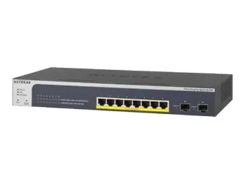 GS510TPP-100EUS 8-Port Gigabit Ethernet High-Power PoE+ Smart Switch mit 2