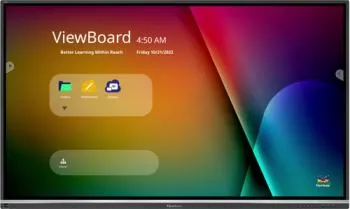 IFP7550-5F ViewBoard 50serie touchscreen - 75inch - UHD - Android 11.0 - IR 400 nits - 2x15W + sub 16W - USB-C - 8/64GB