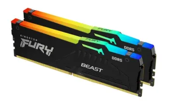 KF560C30BBEAK2-32 32GB (2x16GB) Fury Beast  DDR5 PC5-44800 6000Mhz D CL30 1RX8, Non-ECC