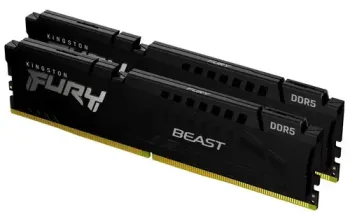 KF560C30BBEK2-32 32GB (2x16GB) Fury Beast  DDR5 PC5-44800 6000Mhz D CL30 1RX8, Non-ECC
