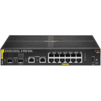 R8N89A Aruba 6000 12G Class4 PoE 2G/2SFP 139W Switch