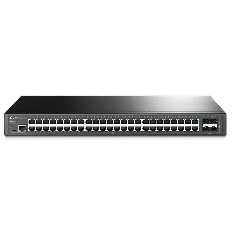 TP-Link JetStream Switch, Managed 48x10/100/1000 + 4x Gigabit SFP