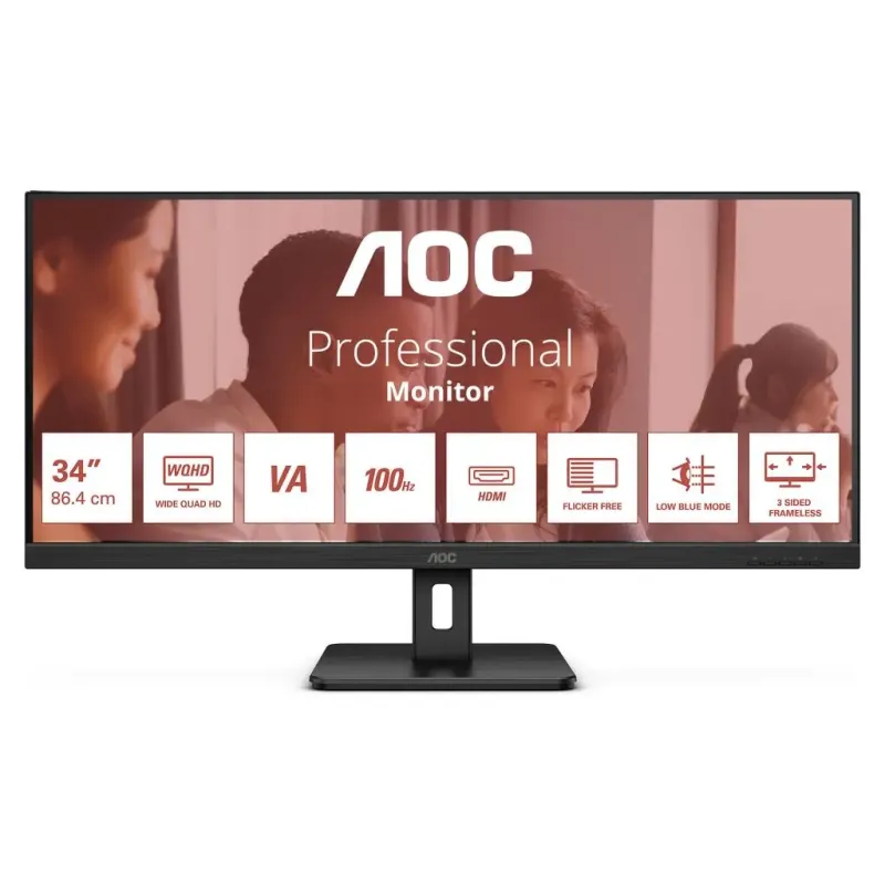 34inch - UltraWide Quad HD VA LED Monitor - 3440x1440-100Hz