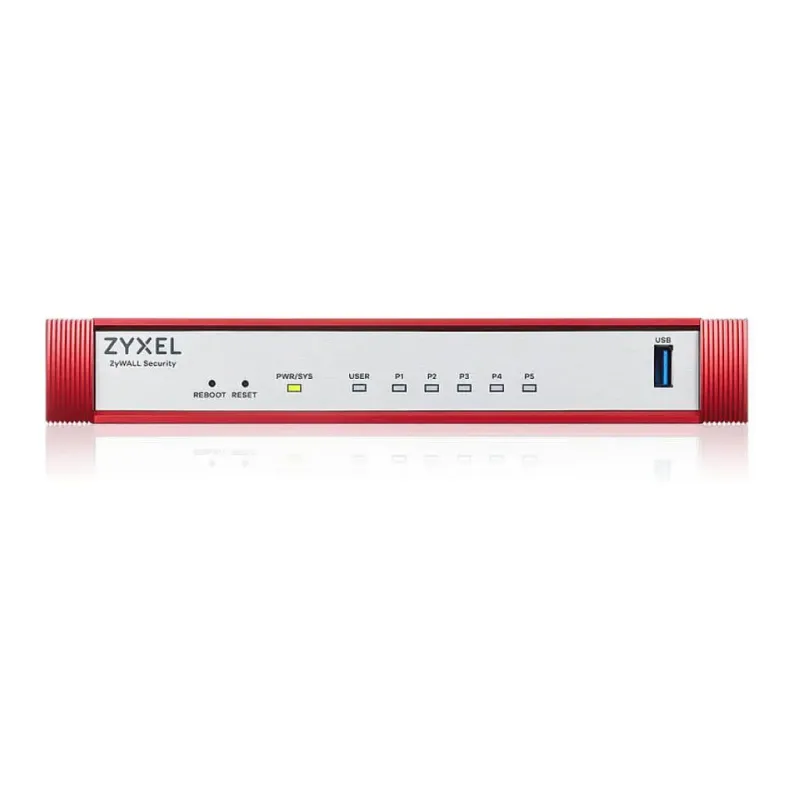 USG FLEX 50 H - 5 Gigabit user-definable ports - 1 USB with 1