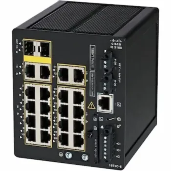 IE-3100-18T2C-E IE3100 w/18GE Copper-2GE Combo -Fixed Sys-Netzwerk Essentials