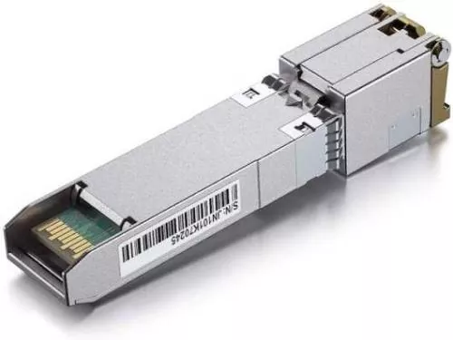 SFP-10G-T-X= 10GBASE-T SFP+ transceiver module for Category 6A cables