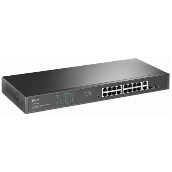 TL-SG1218MP TP-Link JetStream Switch, 16x 10/100/1000 (PoE+) + 2x 10