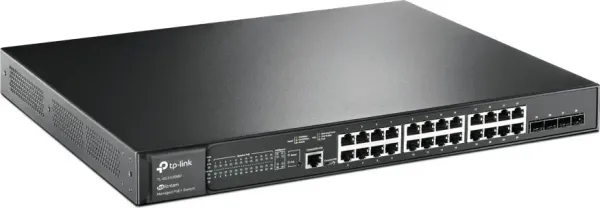 TL-SG3428MP TP-Link JetStream Switch, Managed, 24 x 10/100/1000 (PoE