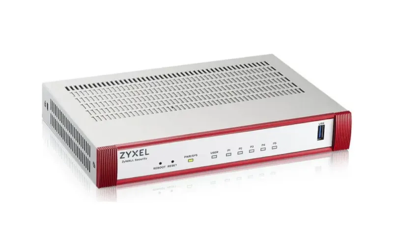 USG FLEX 50 HP - 5 Gigabit user-definable ports - 1 1G PoE+ - 1