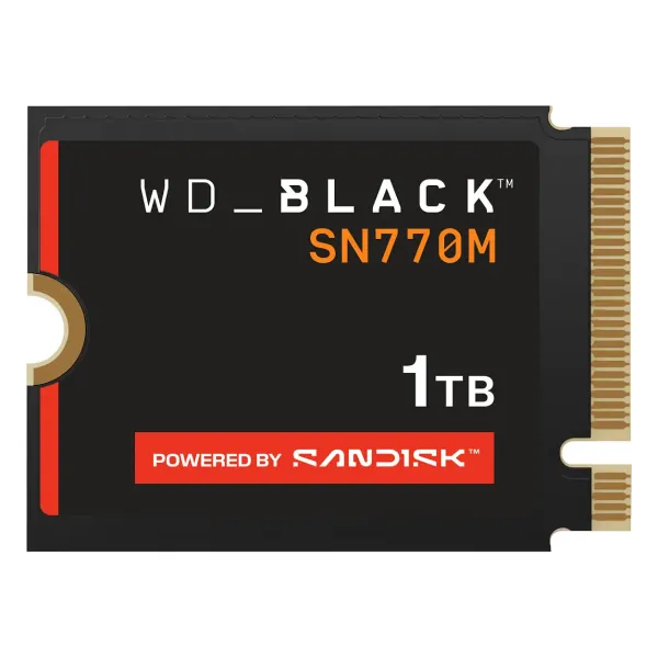 WDS100T3X0G-00CHY0 1TB Black SSD M.2 2230 NVMe PCI Express 4.0 x4