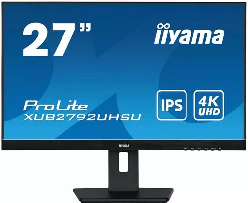 XUB2792UHSU-B5 Prolite 27 inch - 4K IPS LED Monitor - 3840 x 2160 - Pivot / Speakers