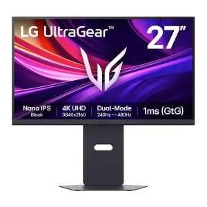27G850A-B.AEU UltraGear 27Zoll - 4K - 3820x2160 - Dual Mode 240Hz-480Hz