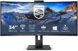 346P1CRH/00 P-Line-34 Zoll-Curved-UltraWide Quad HD VA LED Monitor