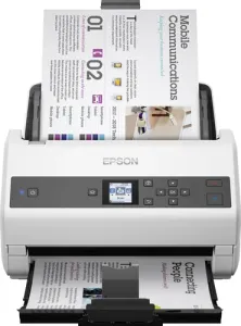 B11B250401 WorkForce DS-870 600 x 600 DPI Sheet-fed scanner Grey, White