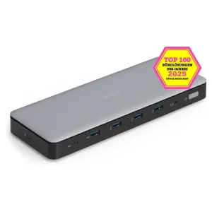 USB-C Multiport Dockingstation - 13 Port - 3x HDMI - 2x DP - 4x USB-A