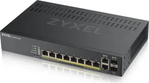 8-Port Gigabit Smart Managed PoE+ Switch - 130W - NebulaFlex Cloud
