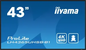 LH4365UHSB-B1 ProLite 43 Zoll - 4K Ultra HD Professional Digital Signage Display - 3840x2160