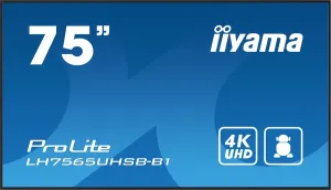 LH7565UHSB-B1 ProLite 75 Zoll - 4K Ultra HD Professional Digital Signage Display
