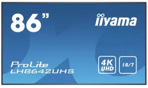 LH86WAFWLGCXEN WAF Series - 86 Zoll Touch - 4K Ultra HD Interactive Whiteboard - 16/7