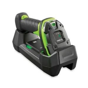 LI3678-ER3U42A0S1W Handheld Barcode Scanner Kit - Industrial Green - 1D - Imager