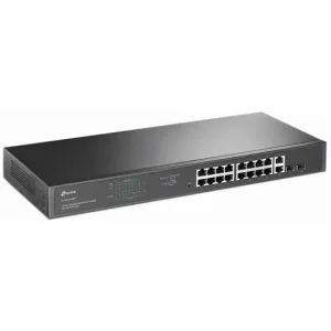 TL-SG1218MP TP-Link JetStream Switch, 16x 10/100/1000 (PoE+) + 2x 10