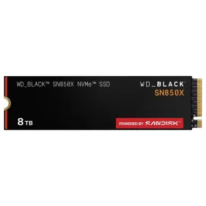 SN850X - 8TB -  NVMe - M.2 - 7200 MB/s - Laufwerk