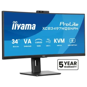 ProLite 34inch Curved - UltraWide Quad HD VA LED Monitor - 3440x1440